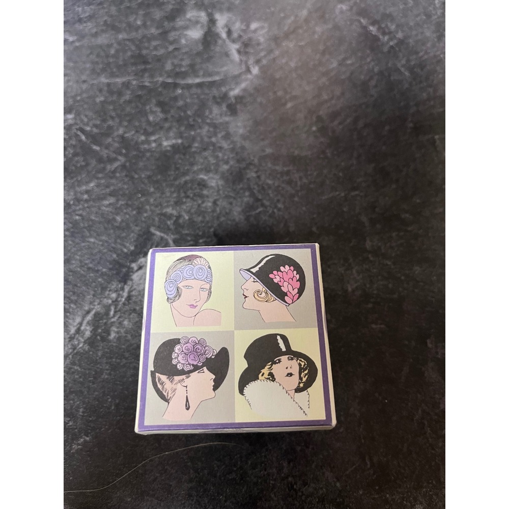 Hero Arts Cling‎ Rubber Stamps LL784 Alluring Accessories 4 pc Art Deco Ladies